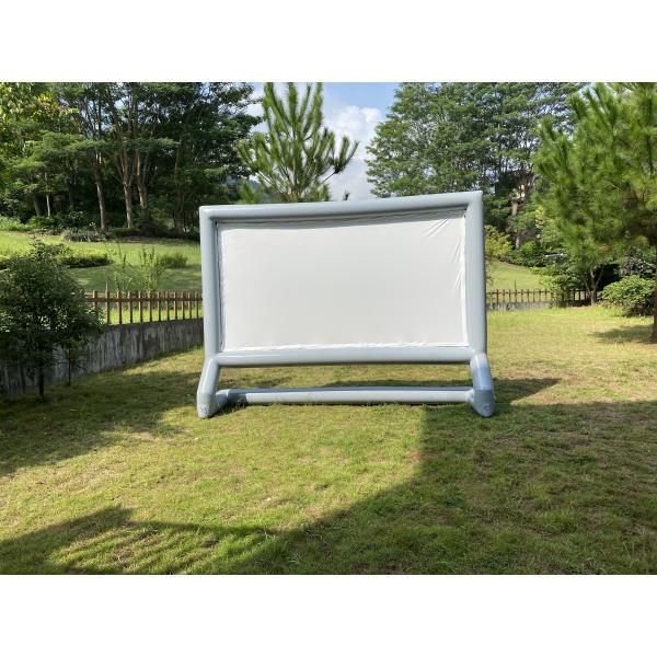 Загерметизированный экран фильма киноэкрана проекции на открытом воздухе задворк раздувной раздувной