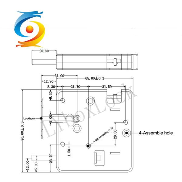 Известный бренд Sus Smart Cabinet Lock пароль / распознавание лица разблокировать