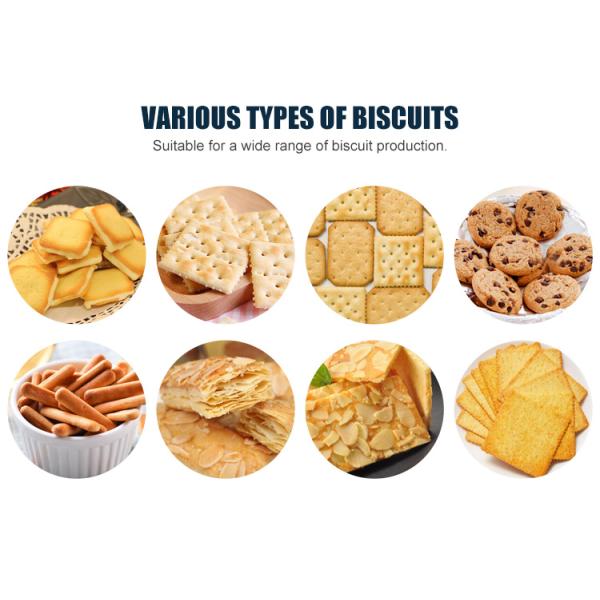 Electric Rotary Cutter Cookie / Biscuit Making Machine Product Line