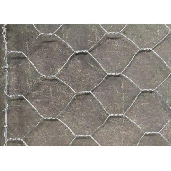 PVC 2.7mm 80mmx100mm покрыл ячеистую сеть Gabion для предохранения от Riverway
