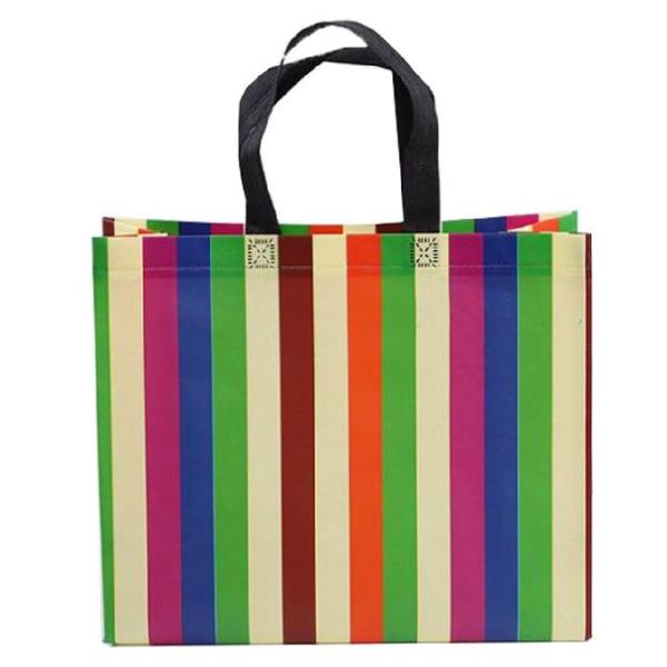 Sacos de compras amigáveis reciclados não tecidos da terra do polipropileno sacos reusáveis
