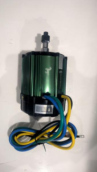 Moteur à aimant permanent MY1020 750W 48V DC à balais haute vitesse pour scooter