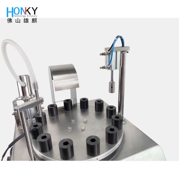 Machine de remplissage et de bouchonage de tubes liquides essentiels de bureau de 5 ml pour le remplissage de tubes de stylos