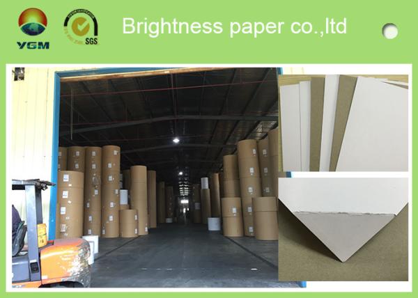 One Side Coated Blister Blister Board Paper Roll 1092 / 1194mm Full Gsm