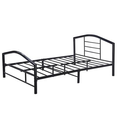 Cama individual adulta durável do metal do dormitório do pessoal