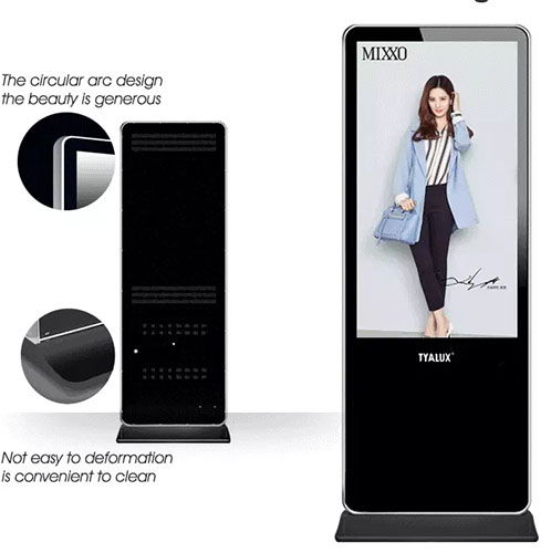 Стена 55 дюймов взаимодействующая установила медиа-проигрыватель объявлений Синьяге цифров