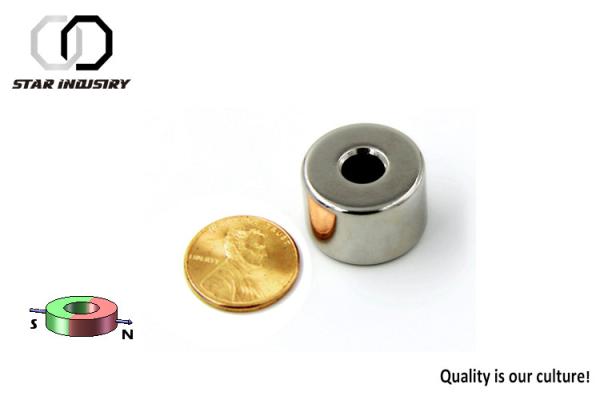 China rare earth magnet with screw hole , neodymium rare earth magnets n52