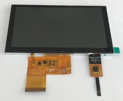 écran sensível capacitivo de 800x480 TFT LCD