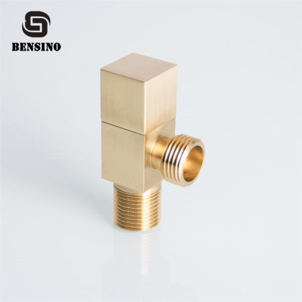 No Leakage 1/2 Inch 0.8Mpa 15N.M Brass Stop Valve