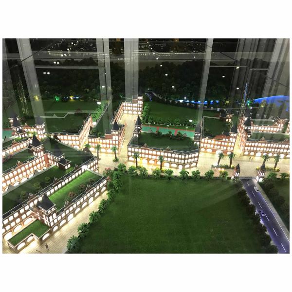 Foreign Language School Scale Model 1:150 Campus Model Classical Style