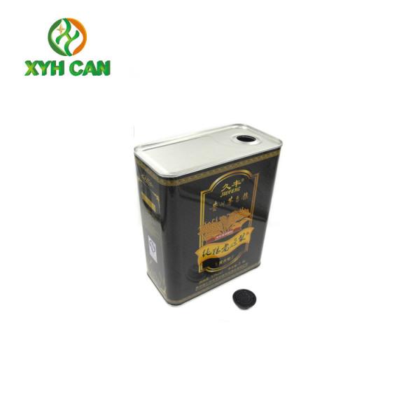 Olive Oil Tin Can do profissional com tampa 260ml da tomada - 300ml personalizou o projeto
