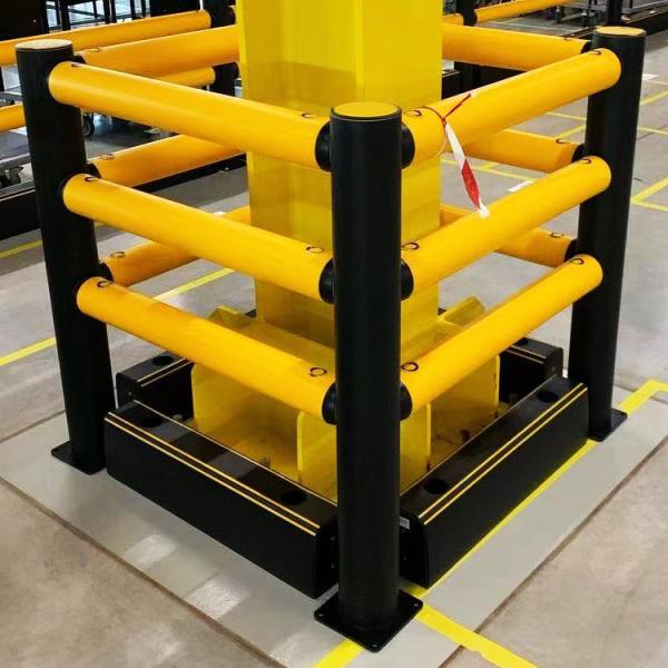 L Polygone garde-corps anti-collision barrière de sécurité d'entrepôt garde-corps de circulation
