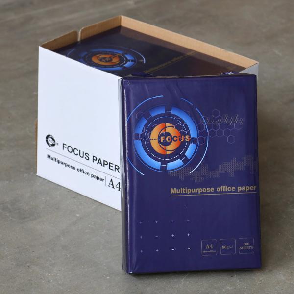 Высококачественный А4 70GSM 80GSM 500 листов Белый принтер Фотокопировая бумага Офисная бумага