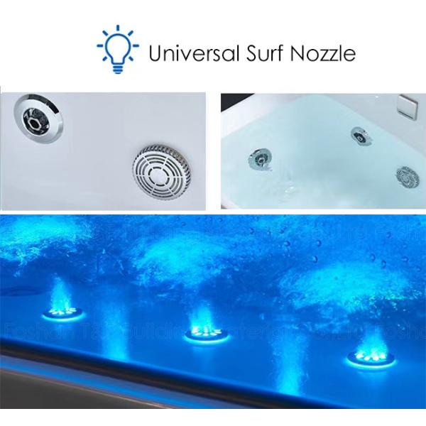 Ушат джакузи Ванная комната Faucet комбинированный, Freestanding ванны массажа воздуха