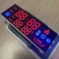 Display LED personalizado de 7 segmentos con ánodo común Ultra Rojo/Azul para el controlador de la olla de gas