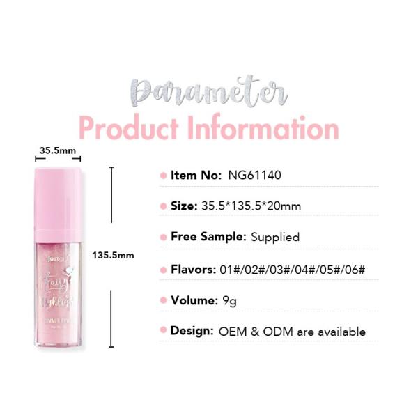 Customizable Glitter Face Shimmer Powder 9g Body Glitter Highlighter