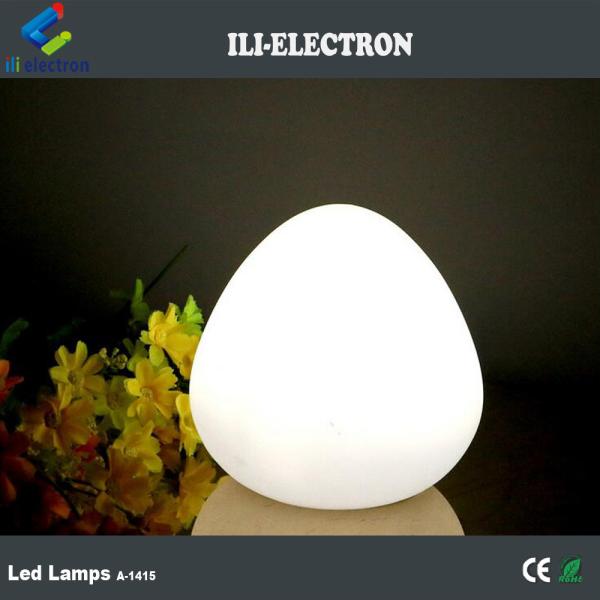 Colorful Egg Shape Night Light LED Lamp Wireless With Remote Control