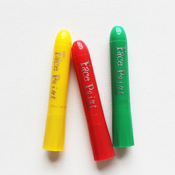 12 Colors Natural Party Common Makeup Pen Sticks Face Body Paint Stick