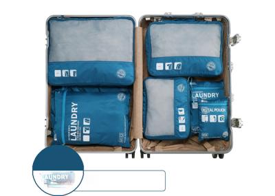 7 In 1 Set Multi - Functional Travel Organizer Bag Large Capacity And Carry Handles