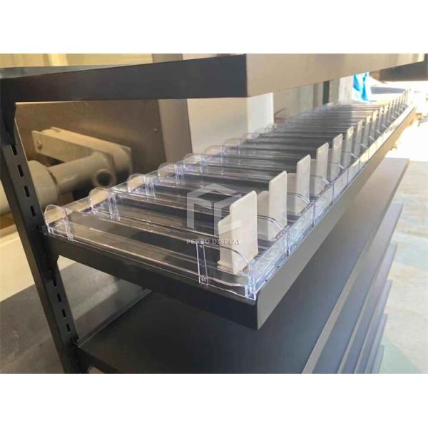 Plaquez le jet d'ODM de meubles de magasin de fumée de fer peint