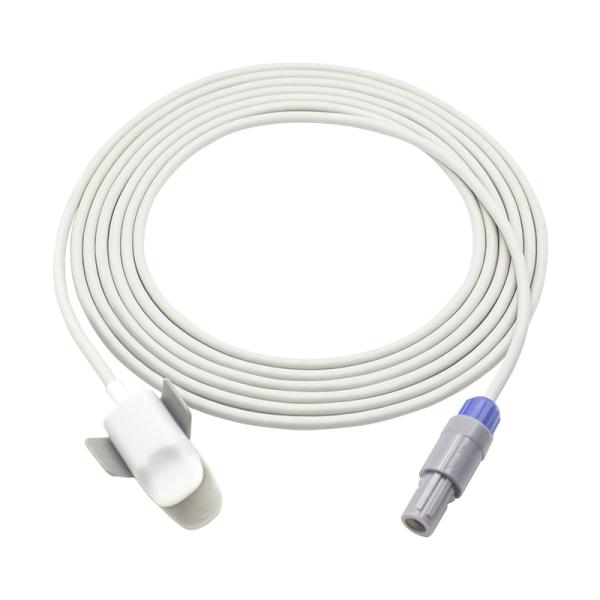 Зонд зажима SpO2 пальца датчика 6Pin Comen Start-8000E SpO2 взрослый