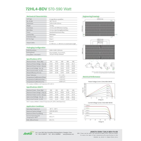 N-Type Mono 500W 550W 560W 580W 590W 600W Солнечная панель для домашней солнечной энергетики