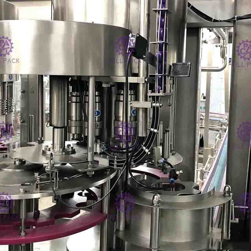 2L Monoblock Water Rinsing Filling Capping Machine PET Bottle Pure Drinking 0.5Mpa