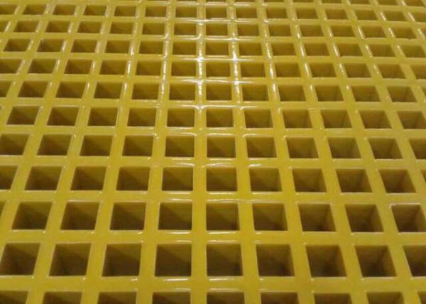 Custom Size Plastic Mesh Flooring , Corrosion Resistance Plastic Walkway Panels