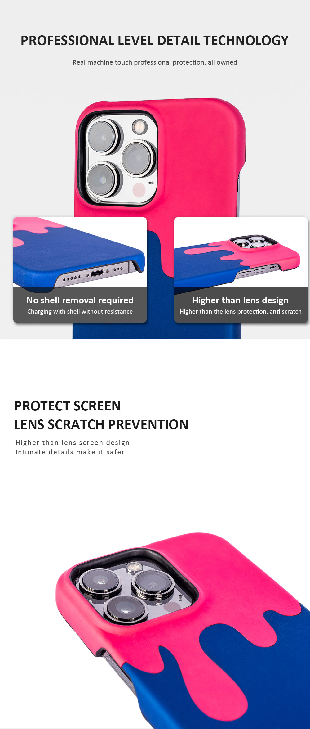 Light Pu Leather Case for Iphone 15 14 13 12 11 Xr Xs Max Pro Plus Multiple Colors Luxury Shockproof Phone Case Sjk388 Laudtec