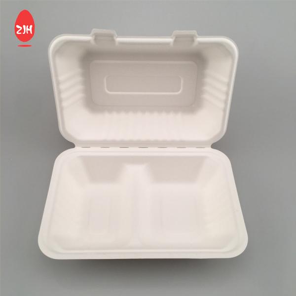 OEM Disposable Food Packaging Containers FSC Sugarcane Disposable Bowl Plates