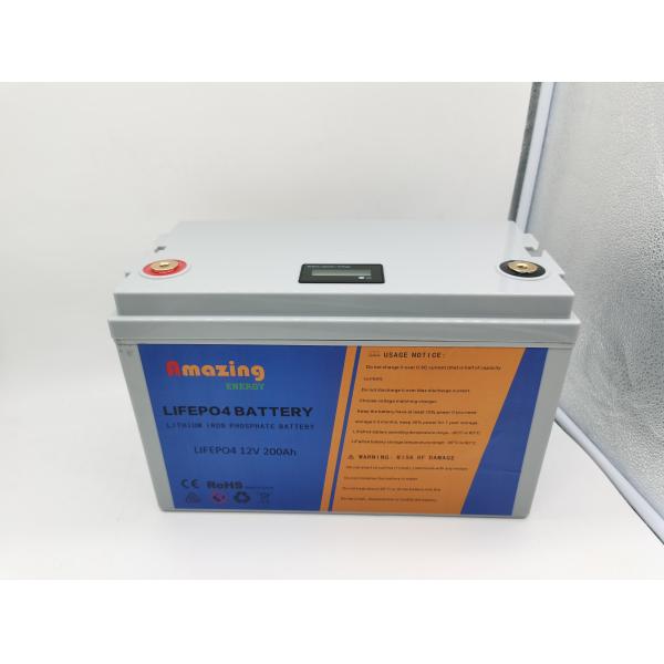 аккумулятор 2560wh 12v 200ah Lifepo4 для солнечной шлюпки RV электрической