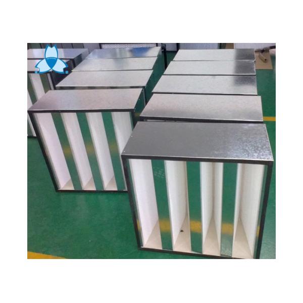 Компакт HEPA высокой эффективности фильтрует 592x592x292mm с гальванизированной рамкой