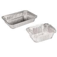 Lubricated Surface Aluminum Foil Pans Half Hard Temper Alloy 3003 , 8011