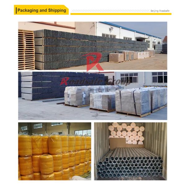 EVA Material Highway Safety Rolling Barrier/Rails & Rail Guards Safety Roller Guardrail Rolling Guard Rails System