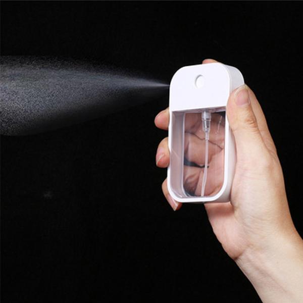 Antibacterial 50ml Credit Card Sprayer K1110 PET Silicone For Hand Sanitizer
