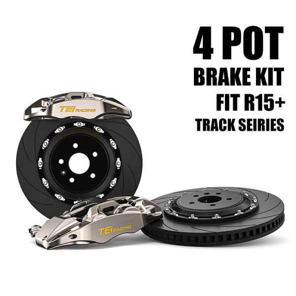 TEI GT40-MONO R15 R16 R17 Modified Auto Brake System Front Racing Brake Caliper Kits for BMW M2 M3 Honda S2000 NSX