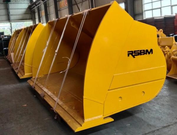 Heavy Duty Steel Wheel Loader Attachments For Bulk Material Handling