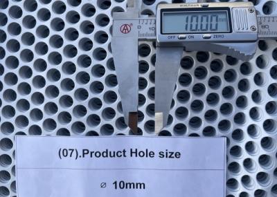 5Meters Length 10mm Hole Size 5Peaks White Color Powder Wind Protection Screen