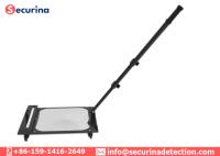 altura mínima visual Alumminum Roces del espejo de inspección del tren de aterrizaje del negro de la gama de los 2m el 10CM