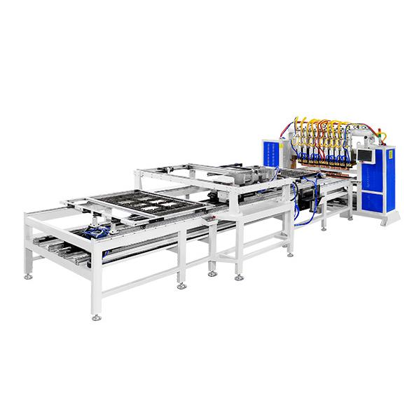 Révolutionnez votre production de planchers en treillis métallique avec la machine de soudage automatique de cages Hwashi
