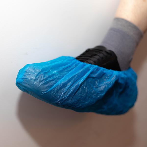 Eco Friendly Disposable Shoe Covers Dust Resistant For Family And Work Place
