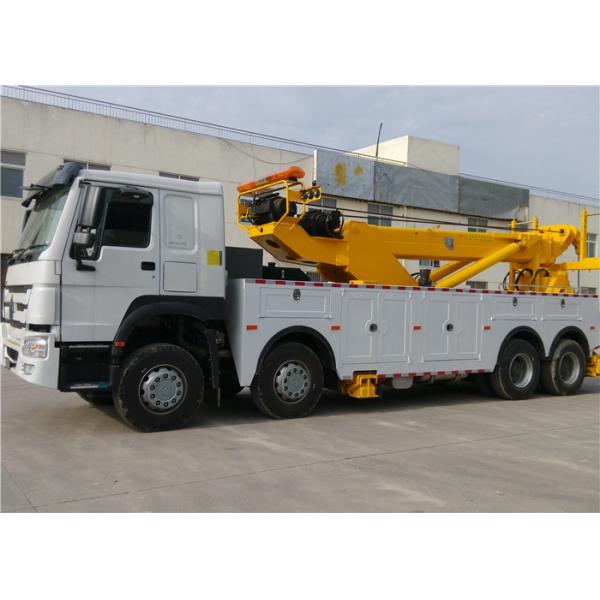 Professional Wrecker Tow Truck 8x4 371hp 40T 12 Wheels 40 tons Commercial Tow Truck