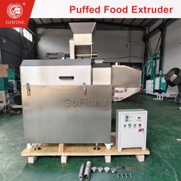 Industrial Puffing Machine Snack Extruder For Corn Rice Wheat Snacks