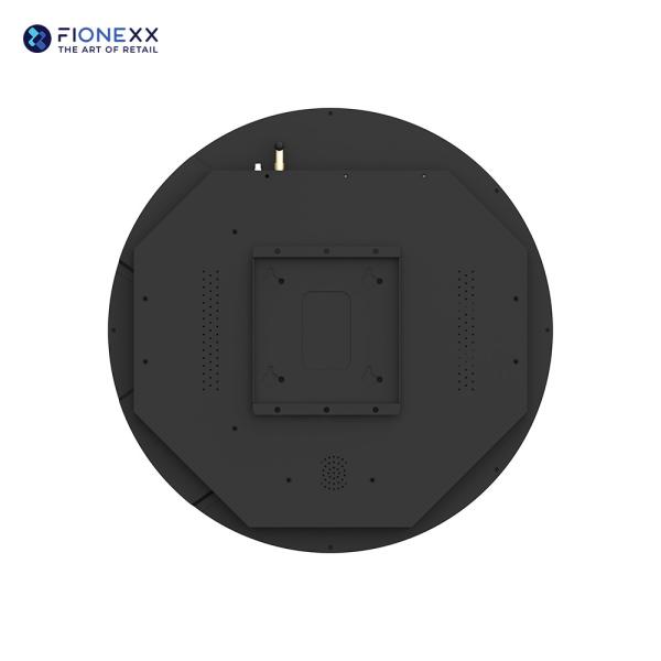 23.6inch Circular Lcd Display Wall Mounted Android Advertising Digital Display For Retail