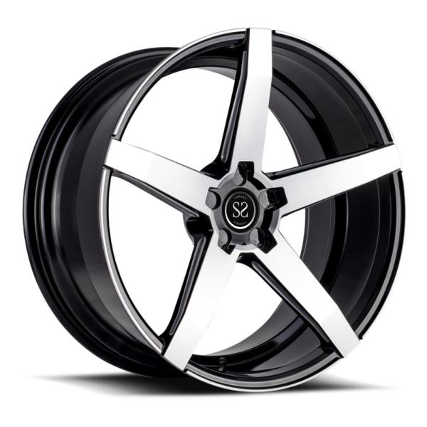 22inch Car Rims Gloss Black Machined Customized 5x120 Forged Rims For BMW X5 X6