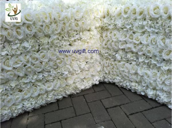 UVG 2.5 meters artificial rose and hydrangea flower entrance for wedding hall decoration CHR1145