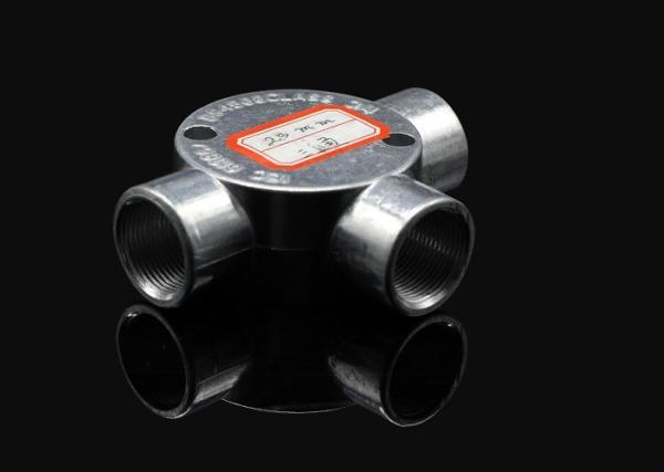 TOPELE 25MM Hot-Dipped Galvanized Aluminum  Malleable Iron Metal Conduit Junction Box