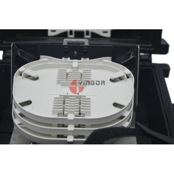 Приложение коробки замка для канатов волокна кабеля падения портов ФТТХ держателя 24 поляка ИП68 ПП материальное