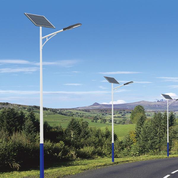 Solar Led Street Light Maintenance Free Acid Or Gel Battery Convenient In Stallment