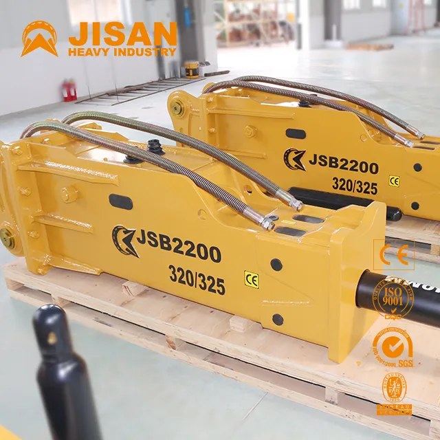 Highly Durable Hydraulic Rock Breaker For Excavator Demolition And Construction